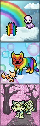 Promo rainbow potions