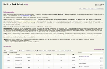 Task Adjustor Screenshot
