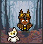 Costume legless owl