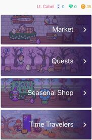 Ios shops menu