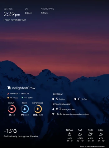 WB landscape fullscreen