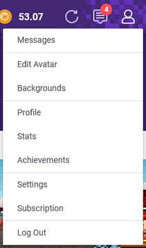 用户下的子选项卡。
