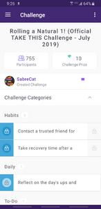 Android Challenge Details Tab