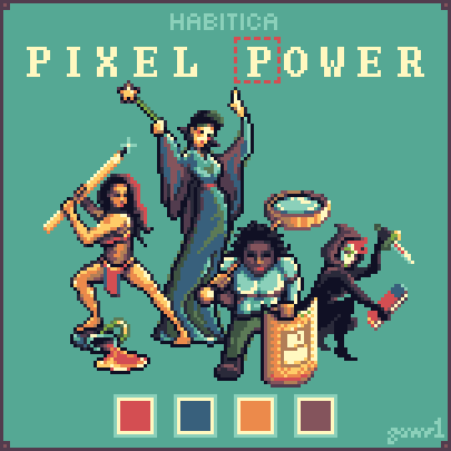 The Keep:Pixel Power, Habitica Wiki