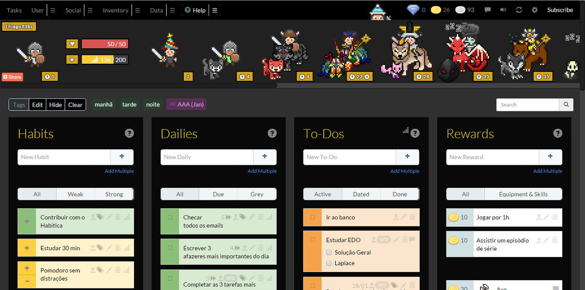 Habitica Darker style Habitica Wiki Fandom