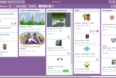 Habitica Quests Trello Board, Habitica Wiki