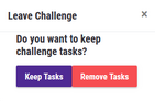 Challenge-Leave-Button