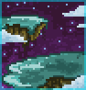 Background floating islands