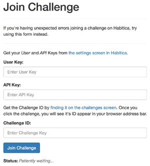 Join challenge