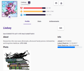 Lindsey的用户信息