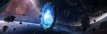 blue star scanner art
