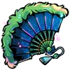 Iridescent Fan