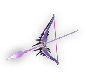 Kamihime Project Wikia Magical Purple Bow And Arrow, HD Png Download  Transparent Png Image PNGitem