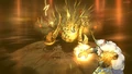 Zeus' model in Hades II during Typhon's fight