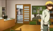 Yukimura's cameo (at the door)