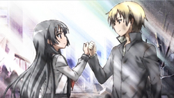 Kodaka's fantasy of being a hot-blooded Shounen manga.