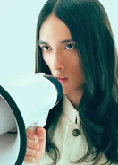 Louis Kurihara as the cold-hearted president Saionji (original character)