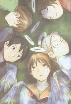 abe yoshitoshi haibane renmei kana (haibane renmei) wings