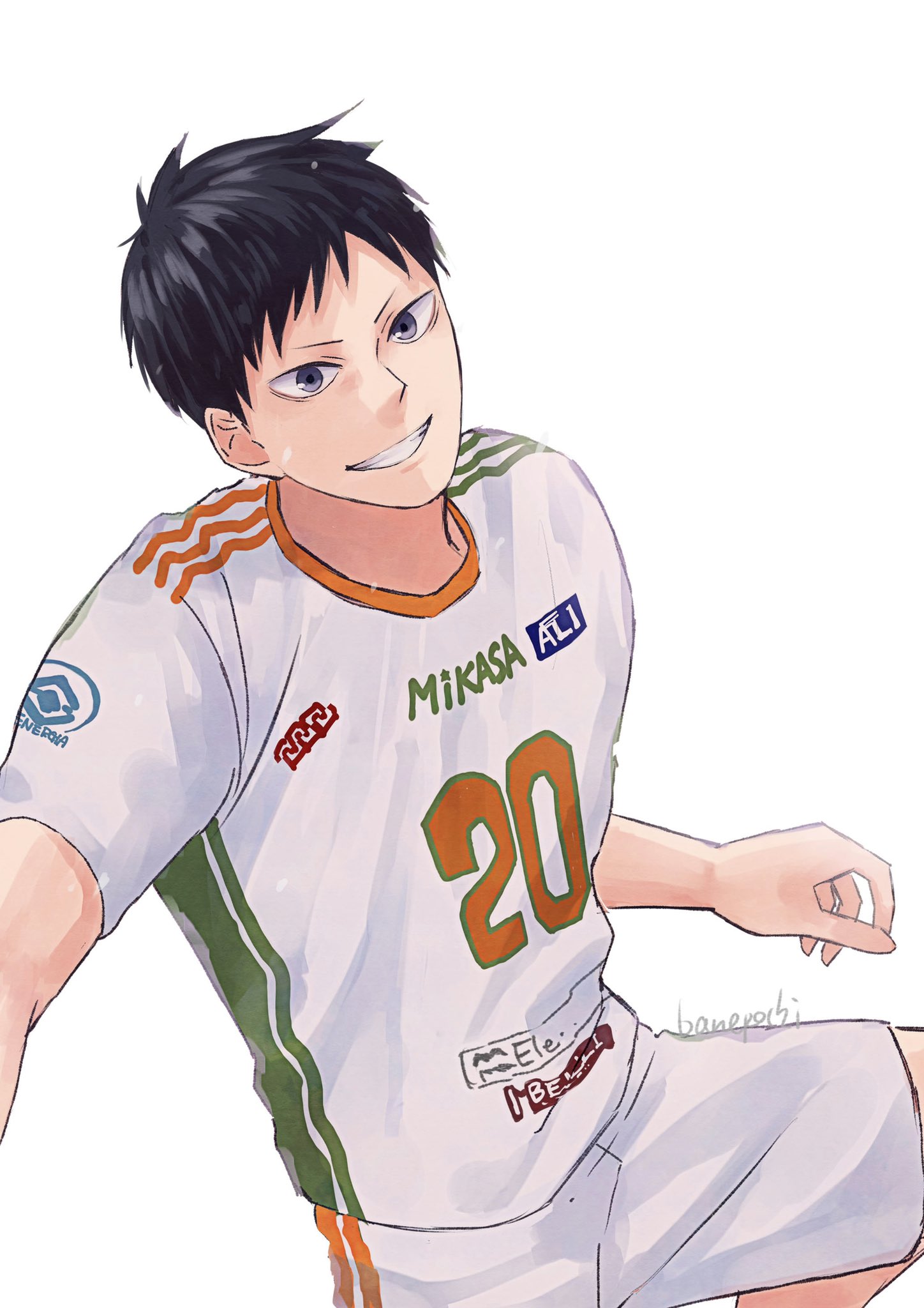 kageyama's feint spike serve