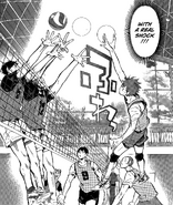 Hinata's feint