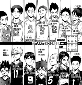 Karasuno kontra aobajosai wiosenny