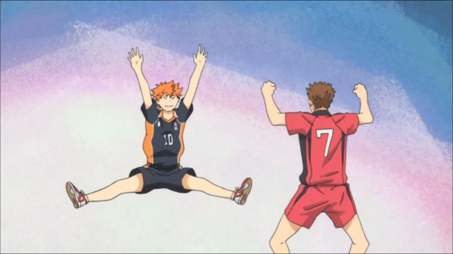 Haikyuu, hinata, jump, shoyo, spike, volleyball, HD phone