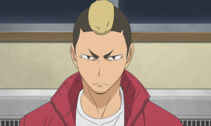 Haikyuu Season 2 - Nishinoya Yu, Tanaka Ryunosuke, Taketora Yamamoto -  Episode 11