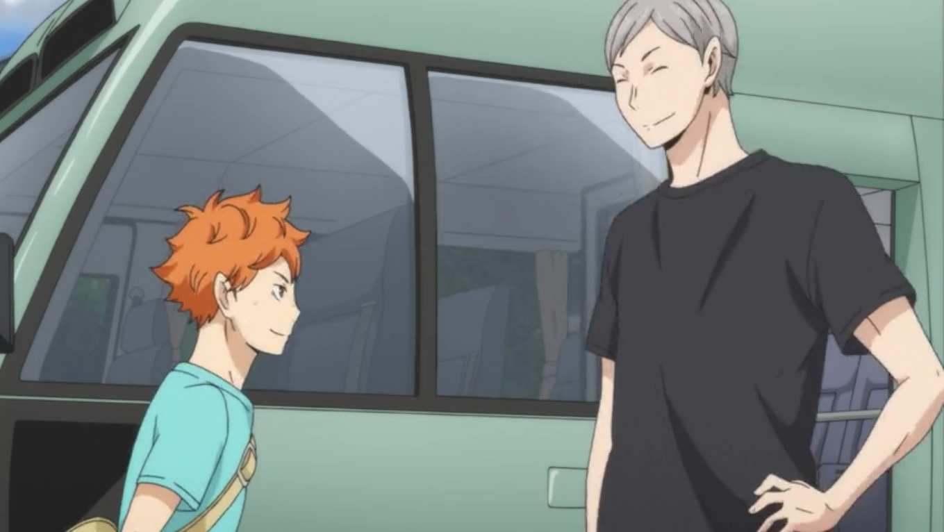 CLOSED] haikyuu screencaps — image description: 1 photo of hinata shouyou