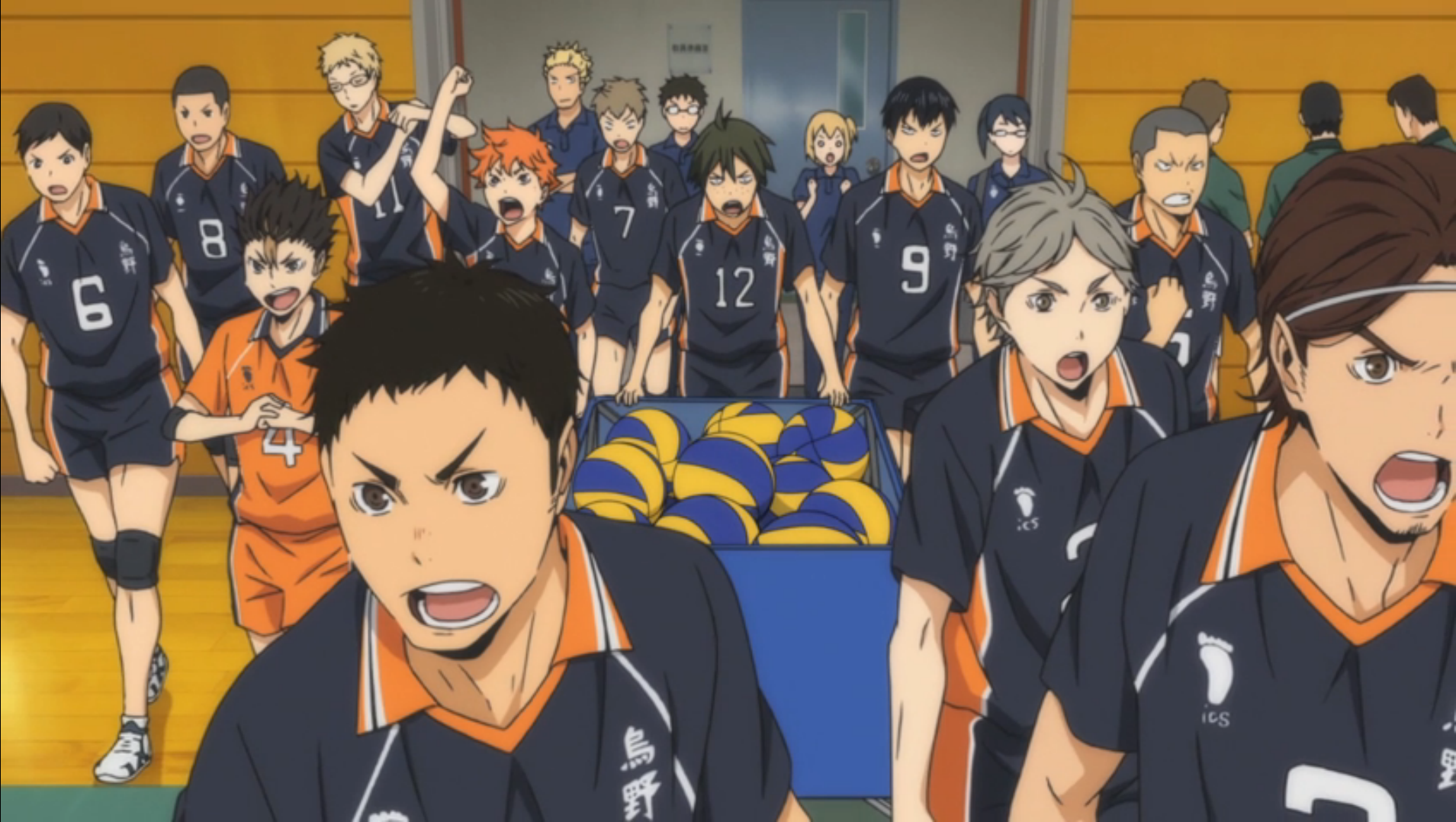 Can anybody please translate the names of the Spring Interhigh Miyagi  Prefectural Teams shown in Season 2 Episode 14? : r/haikyuu