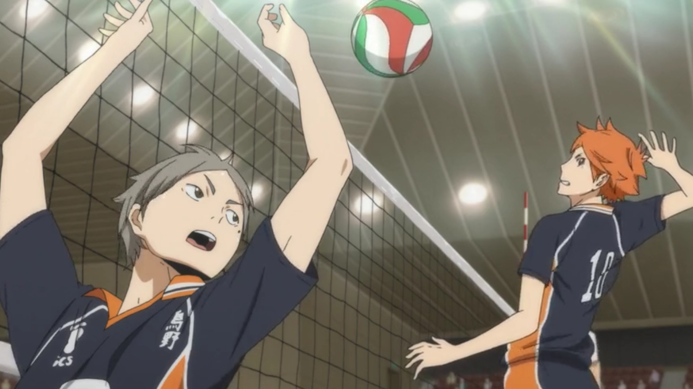 Sugawara Tries To Intimidate Inarazaki! (Haikyuu Season 4 Episode