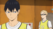 Kageyama and Tsukishima s4-e7-1