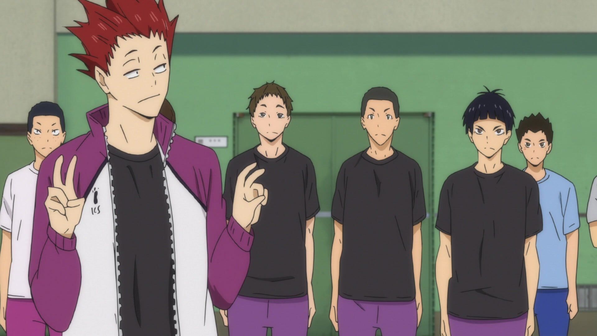 Satori Tendo is not like the other players 😨 #anime #haikyuu #fyp