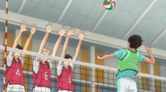 Kageyama tsukishima ennoshita iwaizumi S1E6