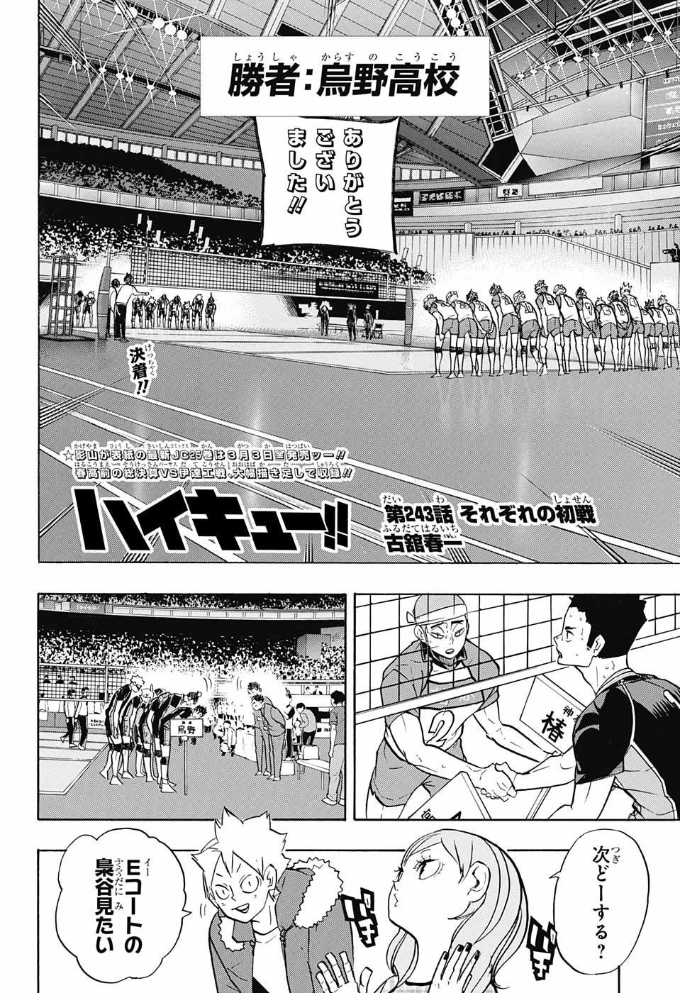 Haikyuu TV anime - Haikyuu!! Special Chapter! (KARASUNO HIGH SCHOOL SPORTS  DAY) ~