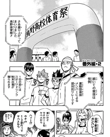 Karasuno High School Sports Festival Haikyu Wiki Fandom