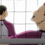 HAIKYU!! 3rd Season - Introduction to the Episode - A Helping Hand  One  touch from Shimizu seemed to have washed Sugawara's tension away! 🥰 Is  marriage on the way for these