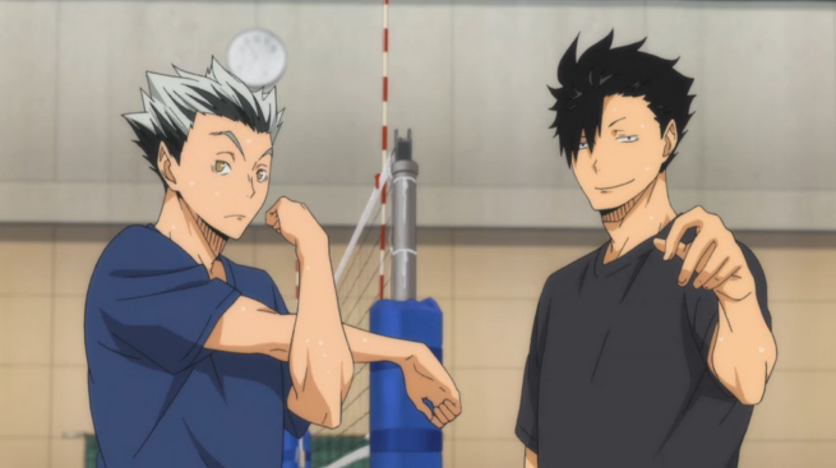 haikyuu season 4, akaashi and bokuto <33