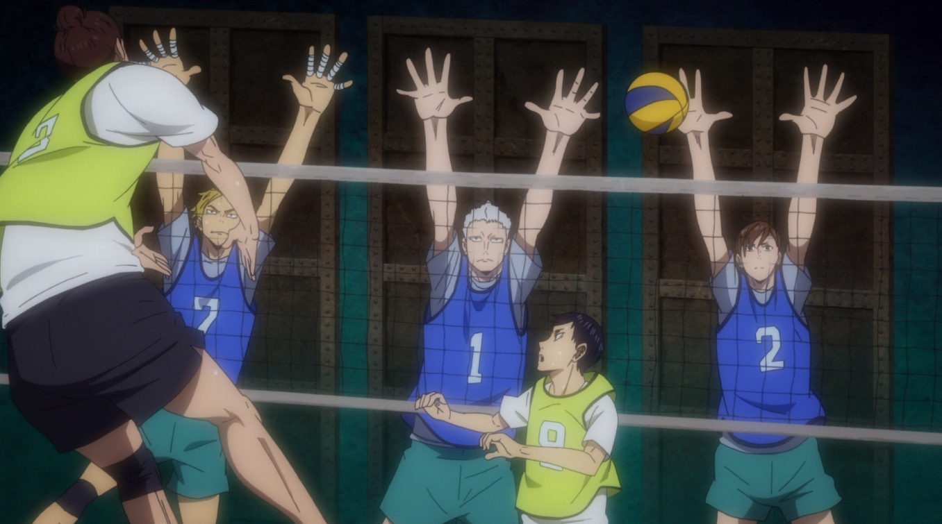 Haikyuu ep 4 parte 5! #haikyuu #anime #animes #fypシ #viral #volei