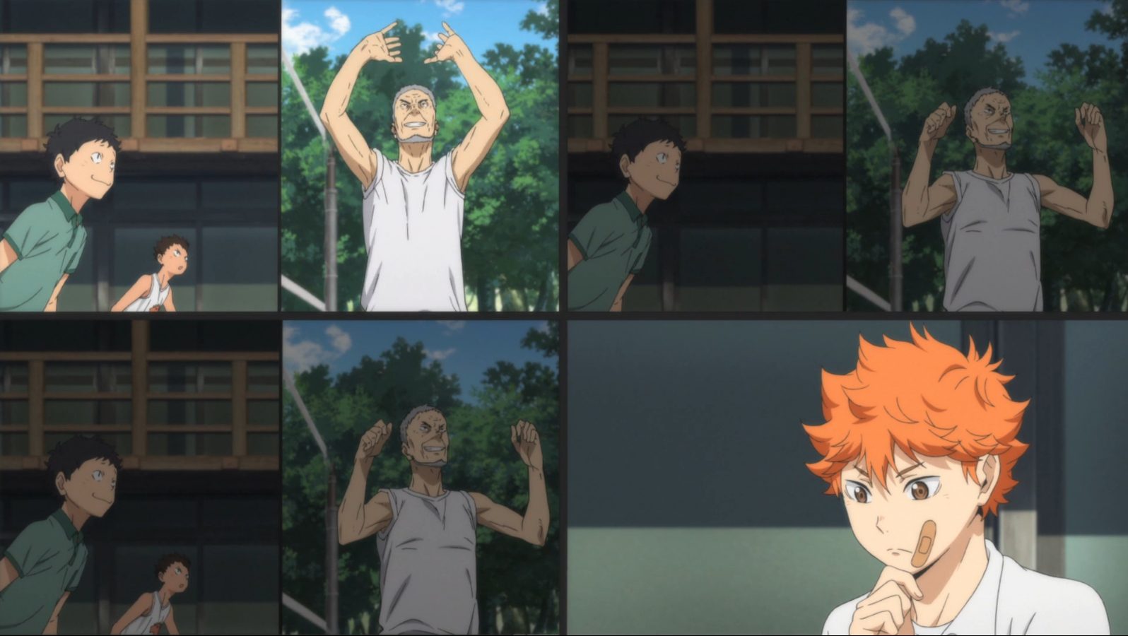 Haikyuu BR - Haikyuu Temporada 4, Episódio 6. Comparação