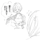 Saeko telling Yachi that her younger brother always has an open spot here.[2]