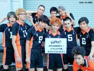 Karasuno, Revival! stage play Karasuno cast