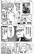 Hinata complaining about Tsukishima's portrayal as a "lion" in the Shimmer Tsukky poster