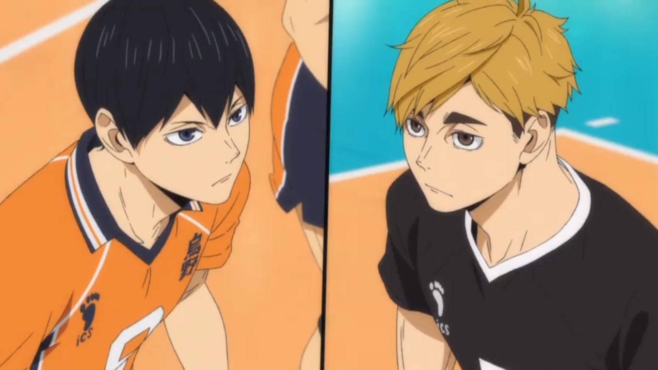 Bless the Karasuno cheer squad - Haikyuu season 3