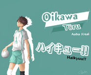 Oikawa san :3 (by @_ekota_ )