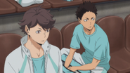 Oikawa and Iwaizumi s2-e17-1