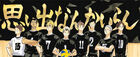 Inarizaki's team photo from the back cover