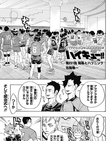 Open Ceremonies And Mishaps Haikyu Wiki Fandom Myanimelist is the largest online anime and manga database in the world! open ceremonies and mishaps haikyu