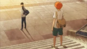 Hinata encounters Kageyama after the match.