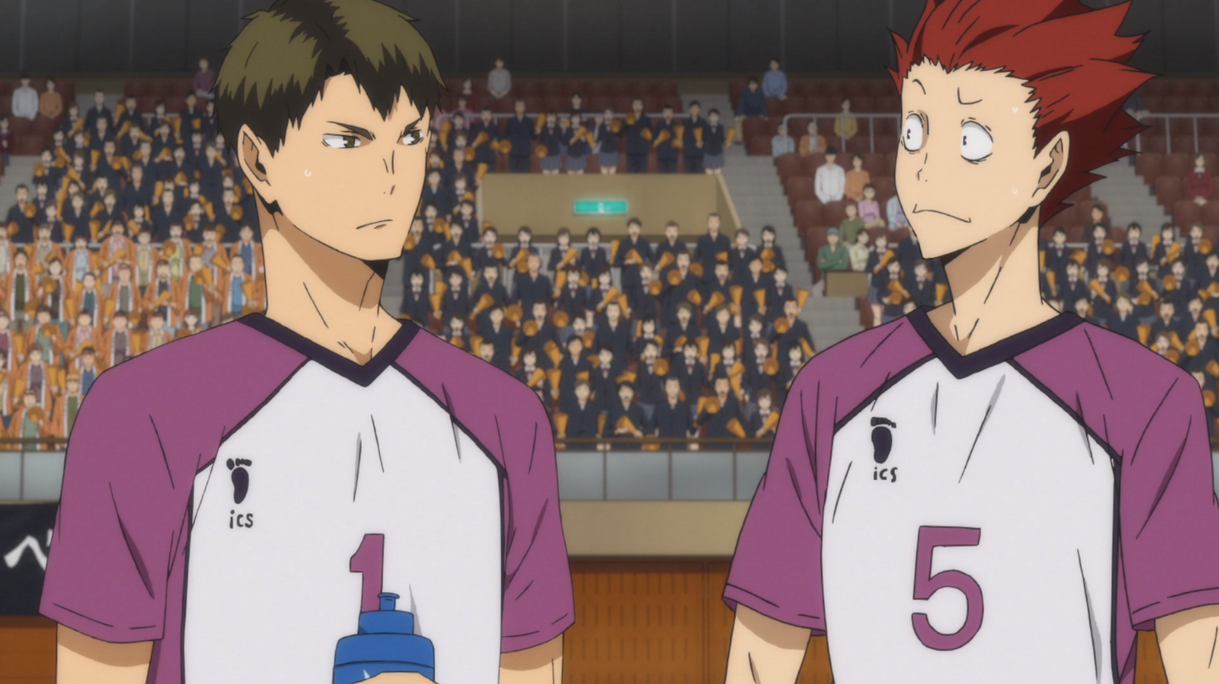 Satori Tendo is not like the other players 😨 #anime #haikyuu #fyp