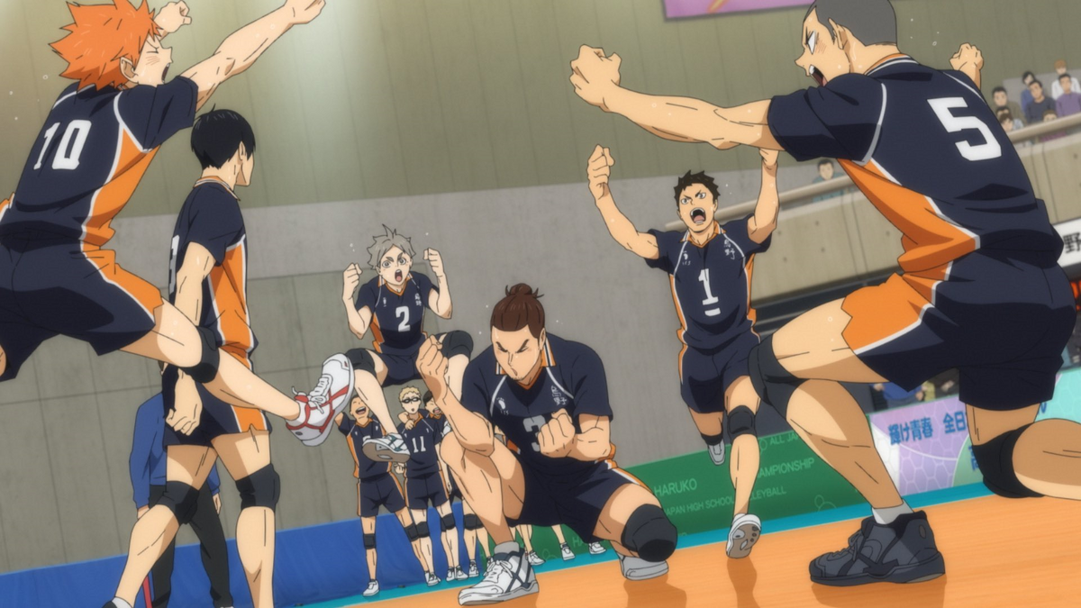 Haikyuu ep 4 parte 3! #haikyuu #anime #animes #fypシ #viral #volei